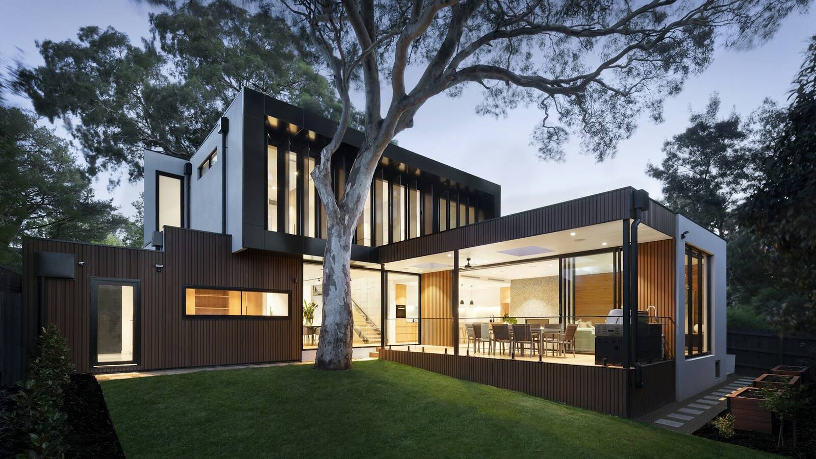 Modern architecture interior